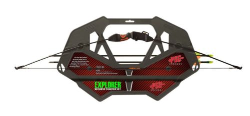 PSE sports bow SET Explorer, junior, recurve bow 45.5 inches, 15 lbs